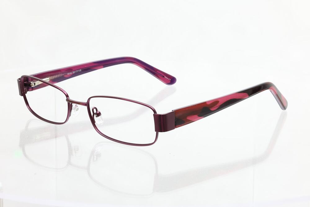 Fregossi 608 52-17-135mm WINE Eyeglass FRAMES ONLY - GOOD CONDITION - READ